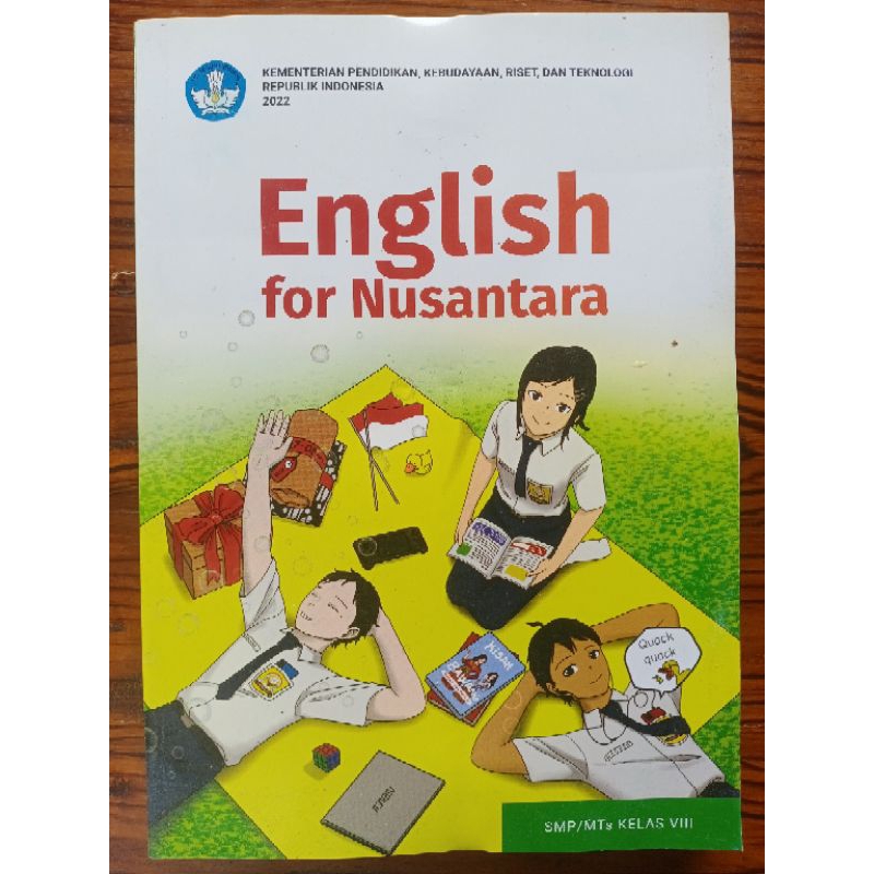 

buku bahasa inggris kls 8 mts / smp