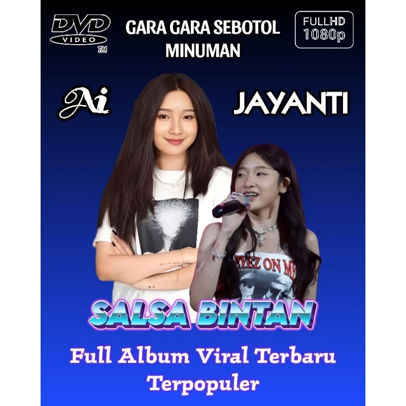 KASET DVD VIDIO LAGU SALSA BINTAN FULL ALBUM TERBARU TERPOPULER - KASET DVD VIDIO MUSIK SKA REGGAE 3