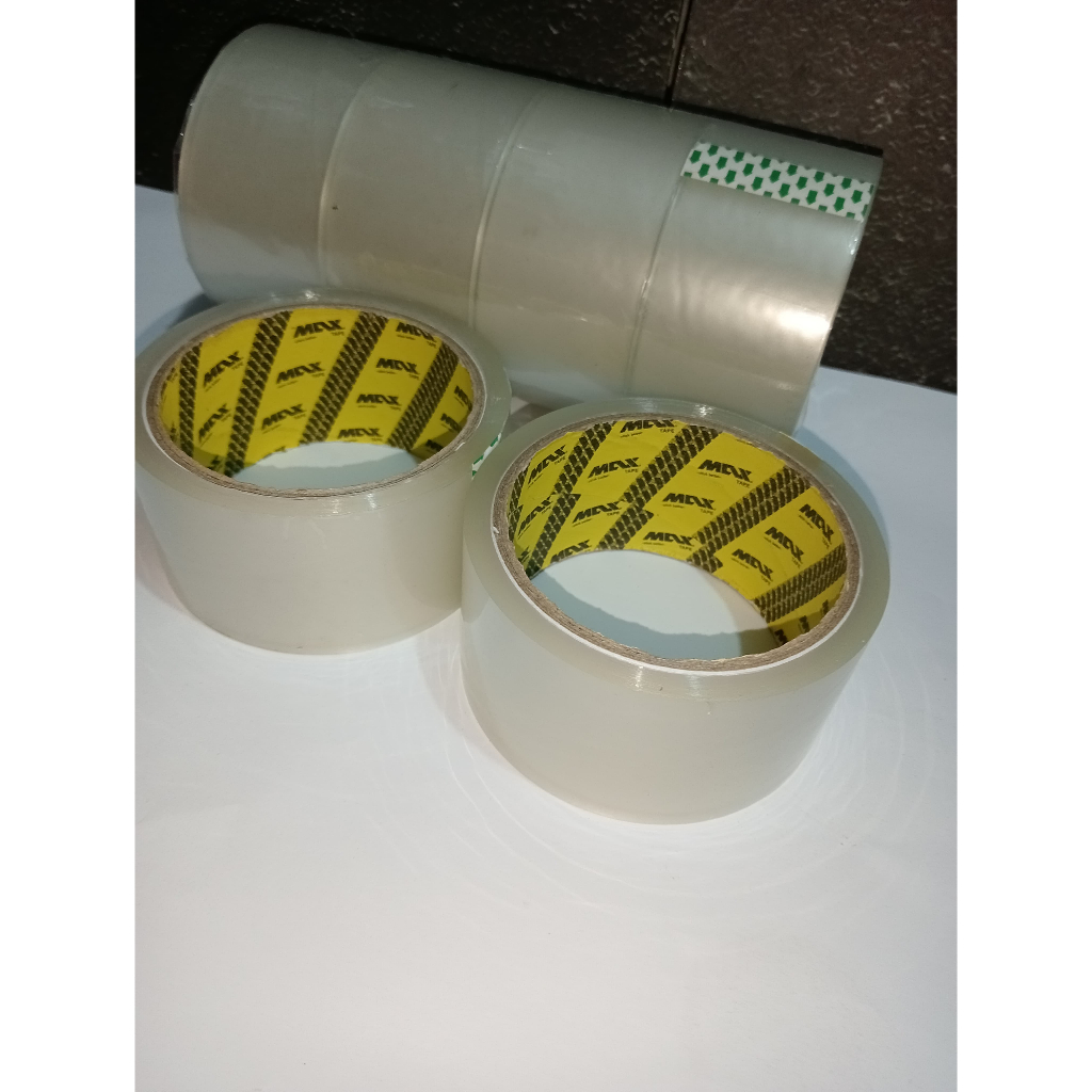 

Lakban Max 48 mm x 50y Bening Dan Coklat
