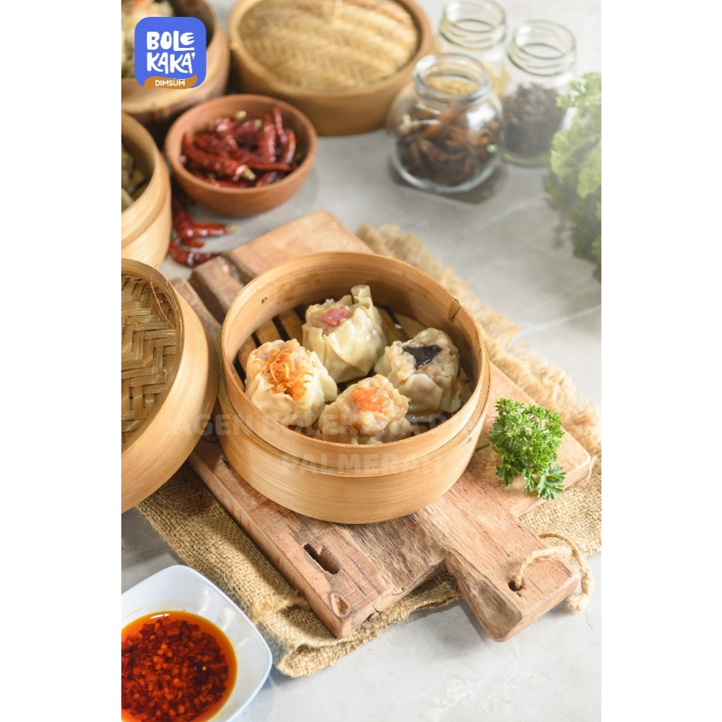 

Dimsum Mix C/ Bolekak Dimsum Siomay Mix Salmon isi 100