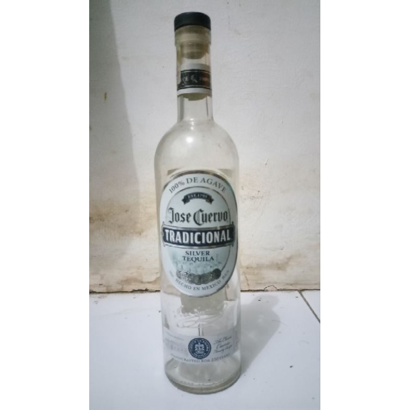 Jual Botol Bekas Jose Cuervo Tradicional Silver - 750 ml