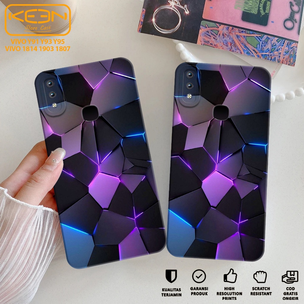 Case Vivo 1811 - Casing Hp Vivo 1811 Motif Abstrak - Softcase Vivo 1811 - Softcase Hp Vivo 1811 - Ca