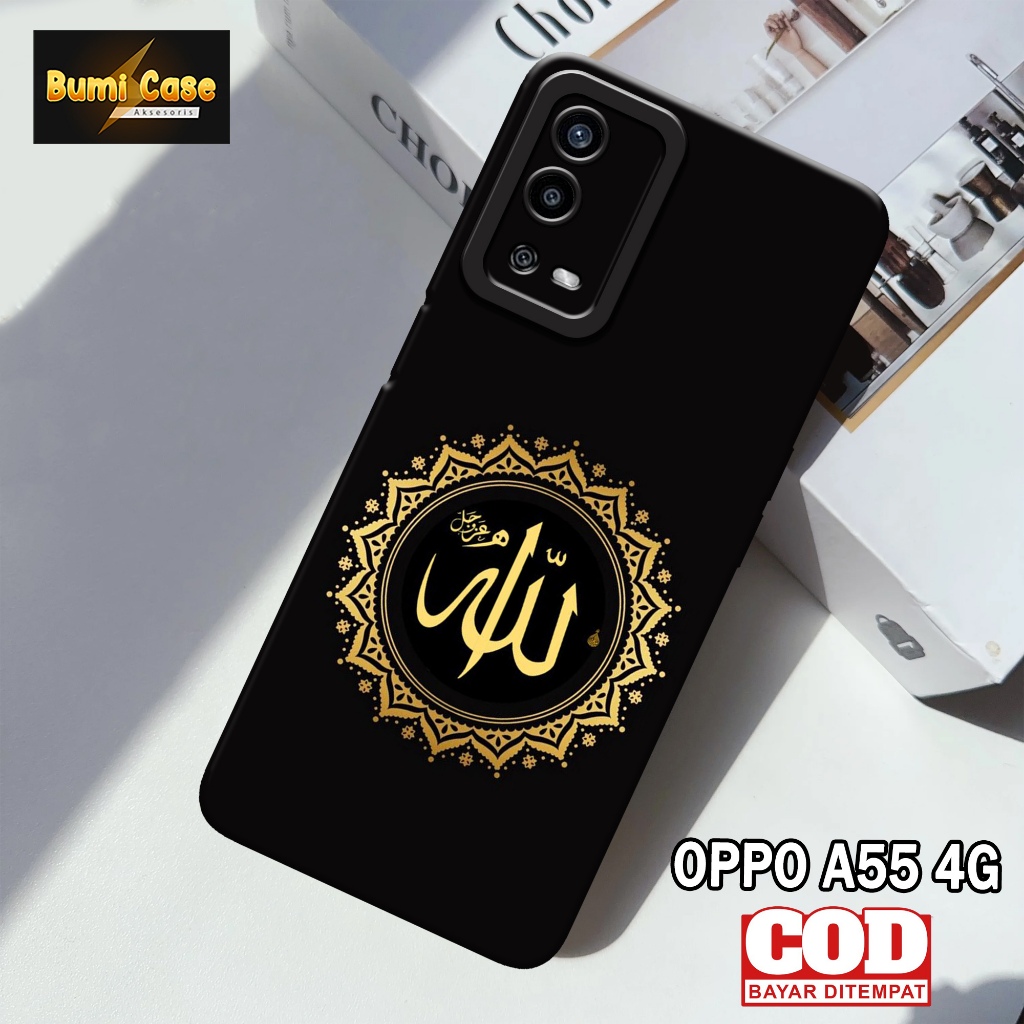 Bumi Case Oppo A55 4G - Fashion Case Muslim - Softcase Pro Camera Oppo A55 4G - Casing Hp Oppo A55 4