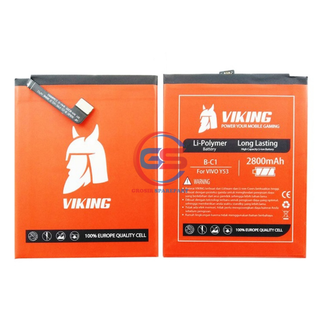 BATERAI / BATTERY / BATRE VIVO Y53 VIKING DOUBLE POWER