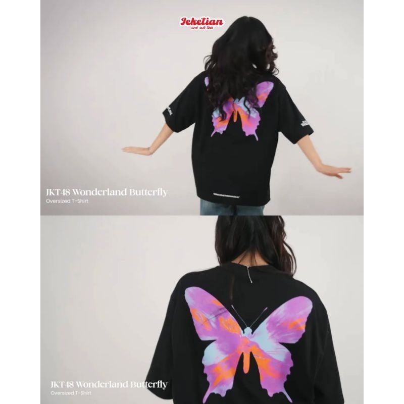 Kaos Jkt48 Wonderland Exclusive Merchandise T-Shirt JKT48 Anniversary Concert & Sousenkyo Announceme