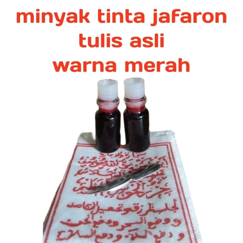 

tinta jafaron tulis warna merah origilan 3cc