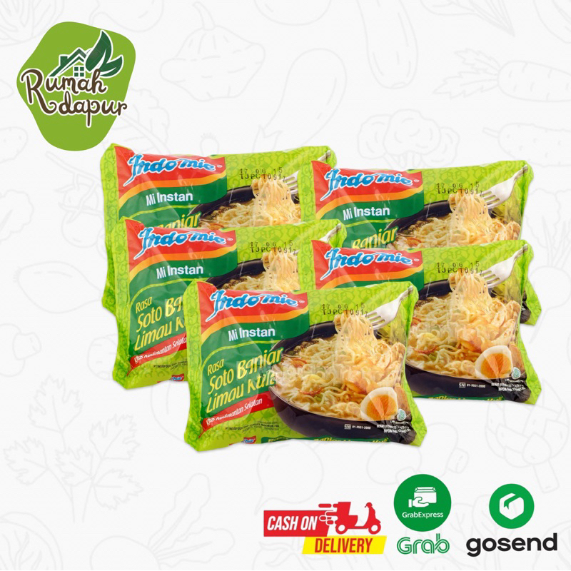 

MIE INSTAN INDOMIE SOTO LIMAU KUIT BANJAR 5 PCS