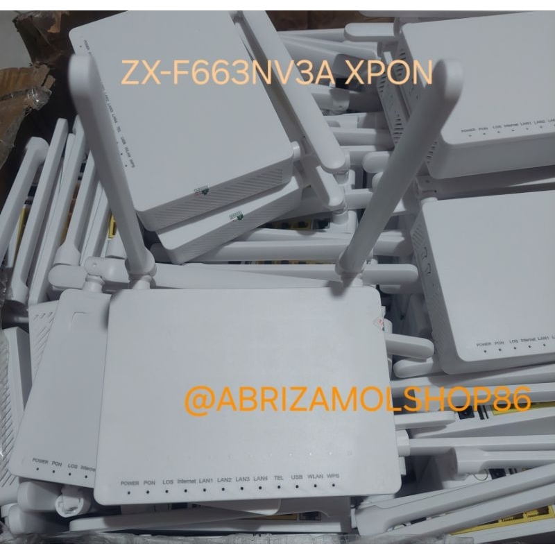 XPON ZX-F663NV3A BISA EPON DAN GPON CASING NEW