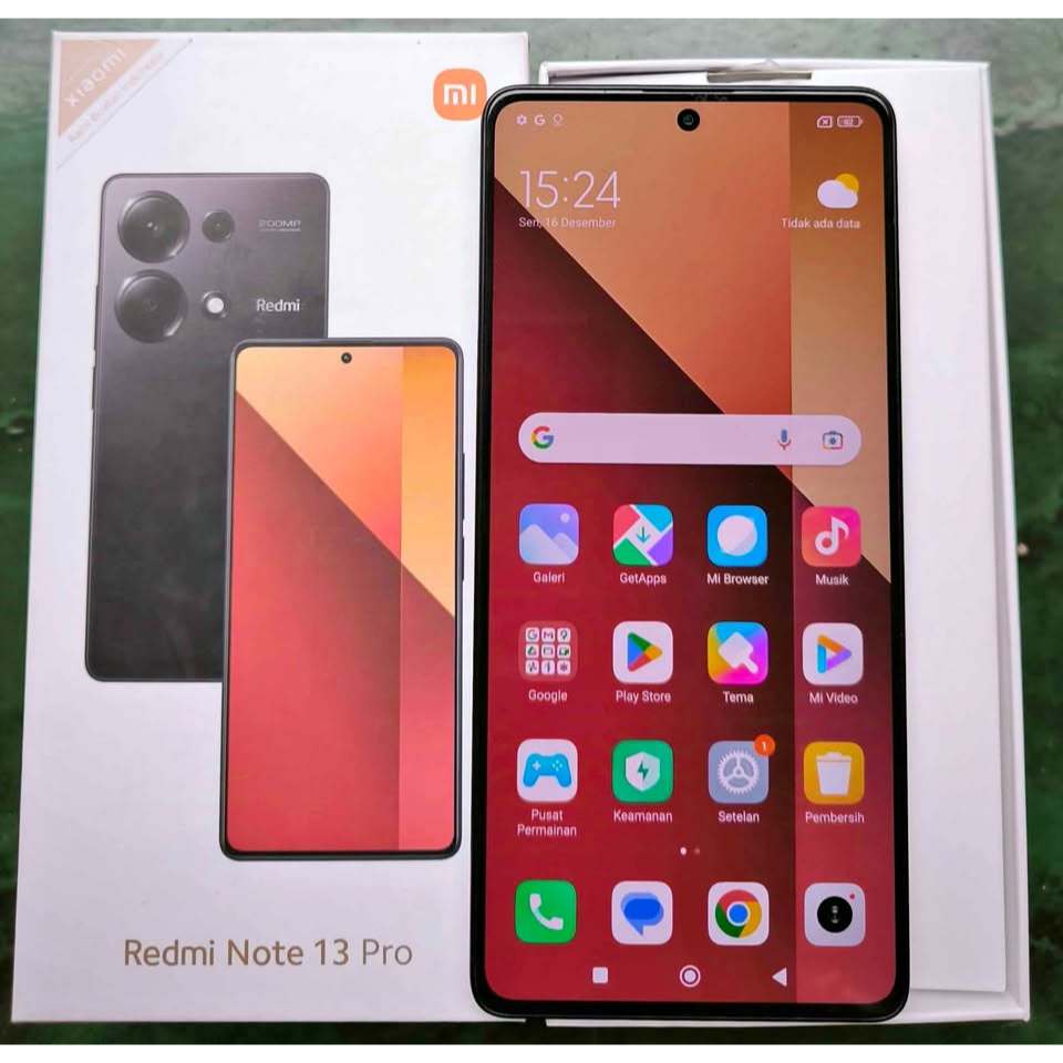 Xiaomi Redmi Note 13 Pro 4G LTE 8gb/256gb AMOLED 6,67'' inc - SECOND FULLSET ORIGINAL ISTIMEWA