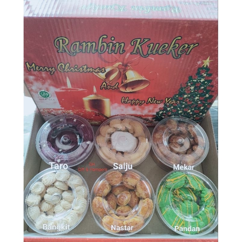 

KUE KERING NATAL & TAHUN BARU ISI 6KTK/ PAKET BESTSELLER BHN PREMIUM/TERIMA RESELLER&GROSIR/ HAMPERS