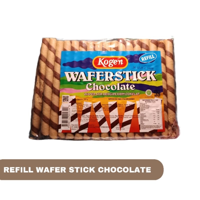 

Refill Wafer Stick Chocolate