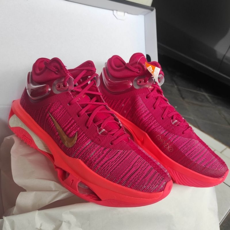 NIKE MEN'S G.T. JUMP 2 EP BASKETBALL SHOES - MYSTIC HIBISCUS (DJ9432-603) SIZE 44 ORIGINAL