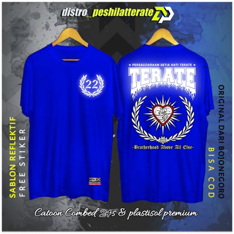 KAOS PSHT TERATE SANTRI 24'S TERATE REFLEKTIF ARABIAN VIRAL