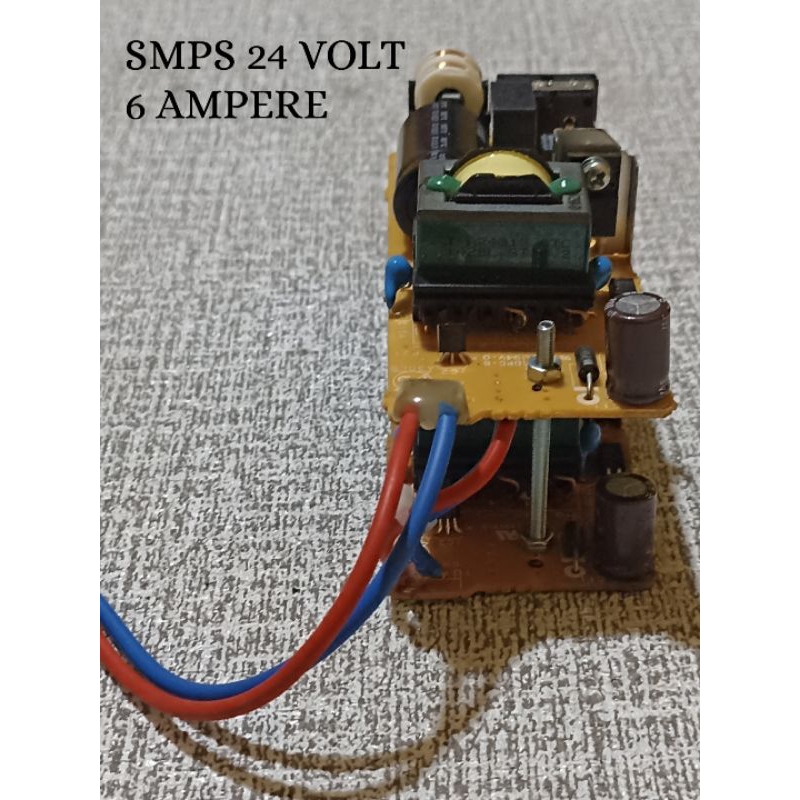 smps 24 volt 6 amper murni