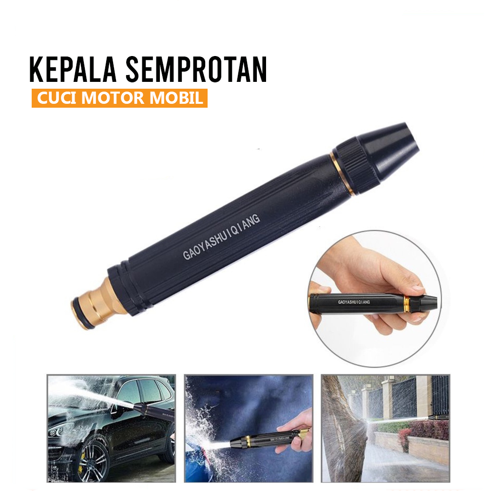 Kepala Semprotan Air Alat Spray Taman Steam Motor Mobil Serbaguna