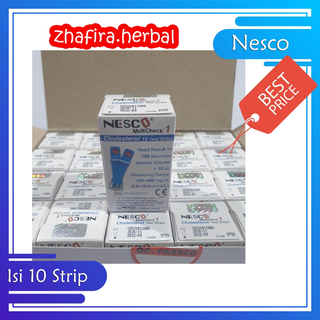Strip Cholesterol Nesco/ Kolesterol Nesco