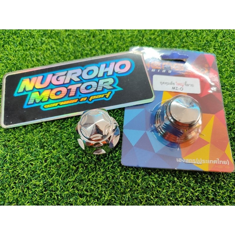 mur as roda belakang mio stenlis heng mur as roda heng stenlis