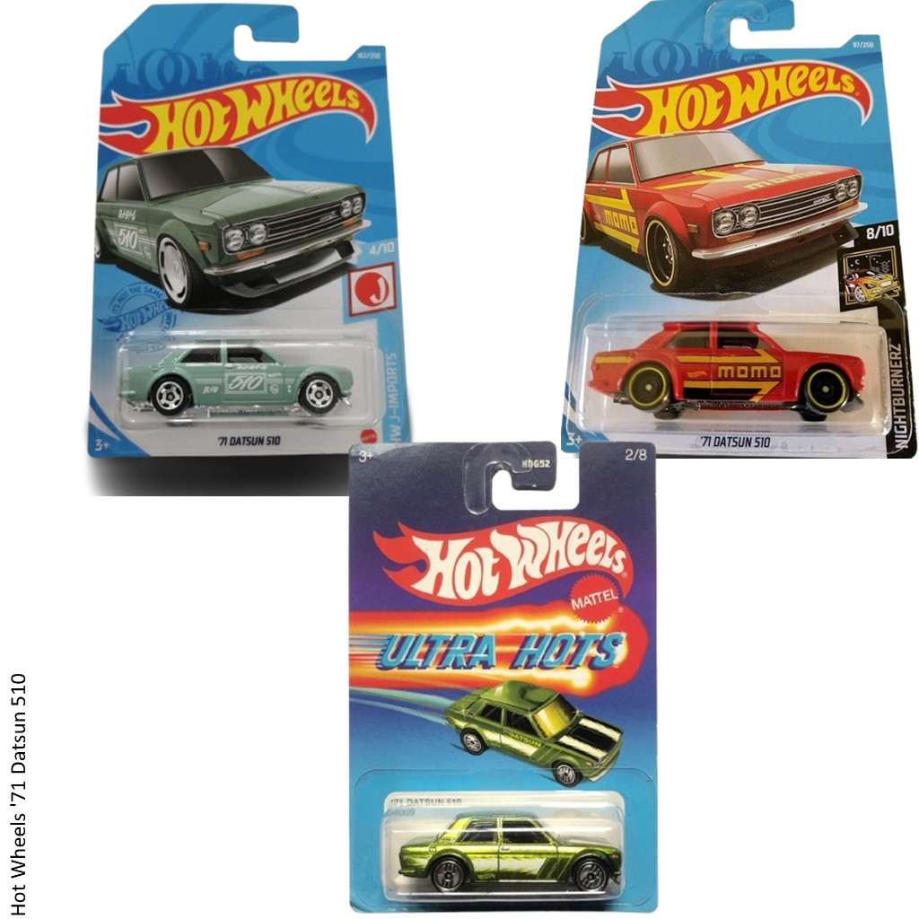 HOT WHEELS 71 DATSUN 510