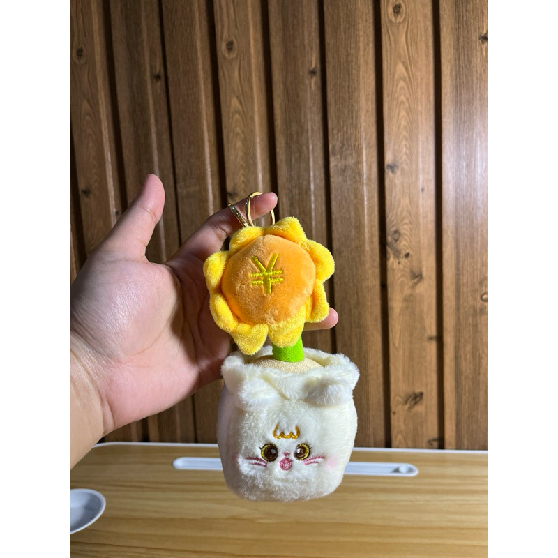 Gantungan kunci/tas boneka Pot Bunga matahari cantik no brand