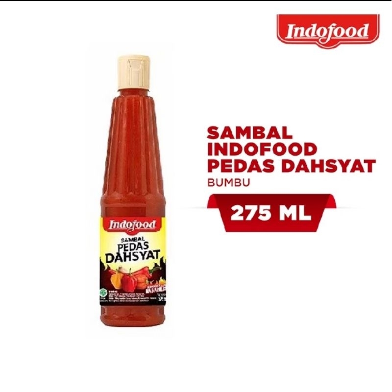 

Indofood Sambal Pedas Dahsyat 275ml
