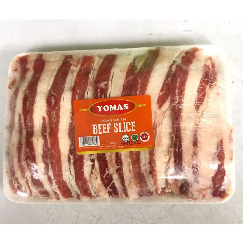 

yomas beef slice 500gram