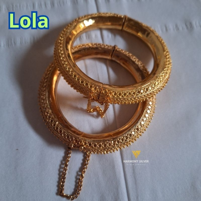 Perhiasan Toraja Gelang Lola Etnik SEPASANG