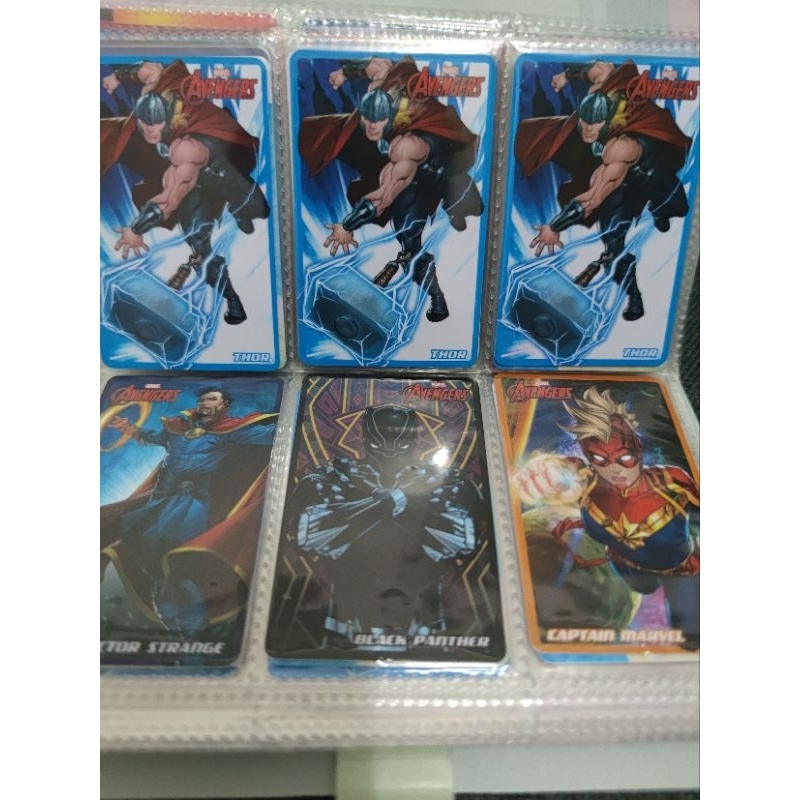 Kartu Avengers Timezone Card Set