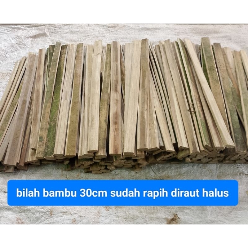 

bambubilah 30cm isi 25pcs sudah raut