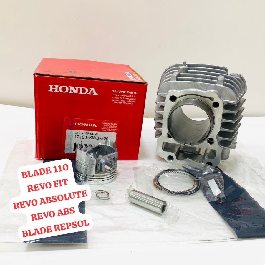 Blok Seher Honda Blade Revo Absolute Boring Set Blade 110 (KWB)