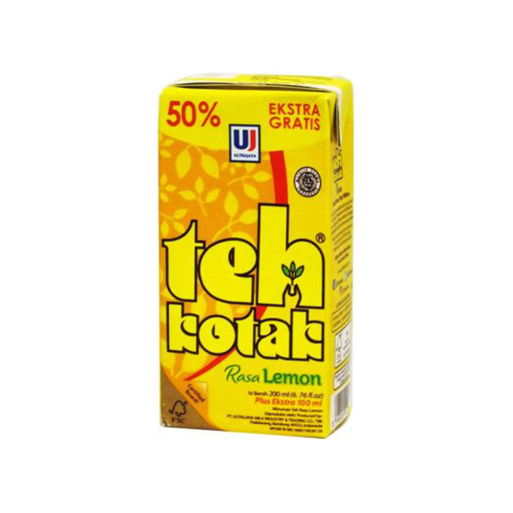 

Teh kotak rasa lemon 200 ml