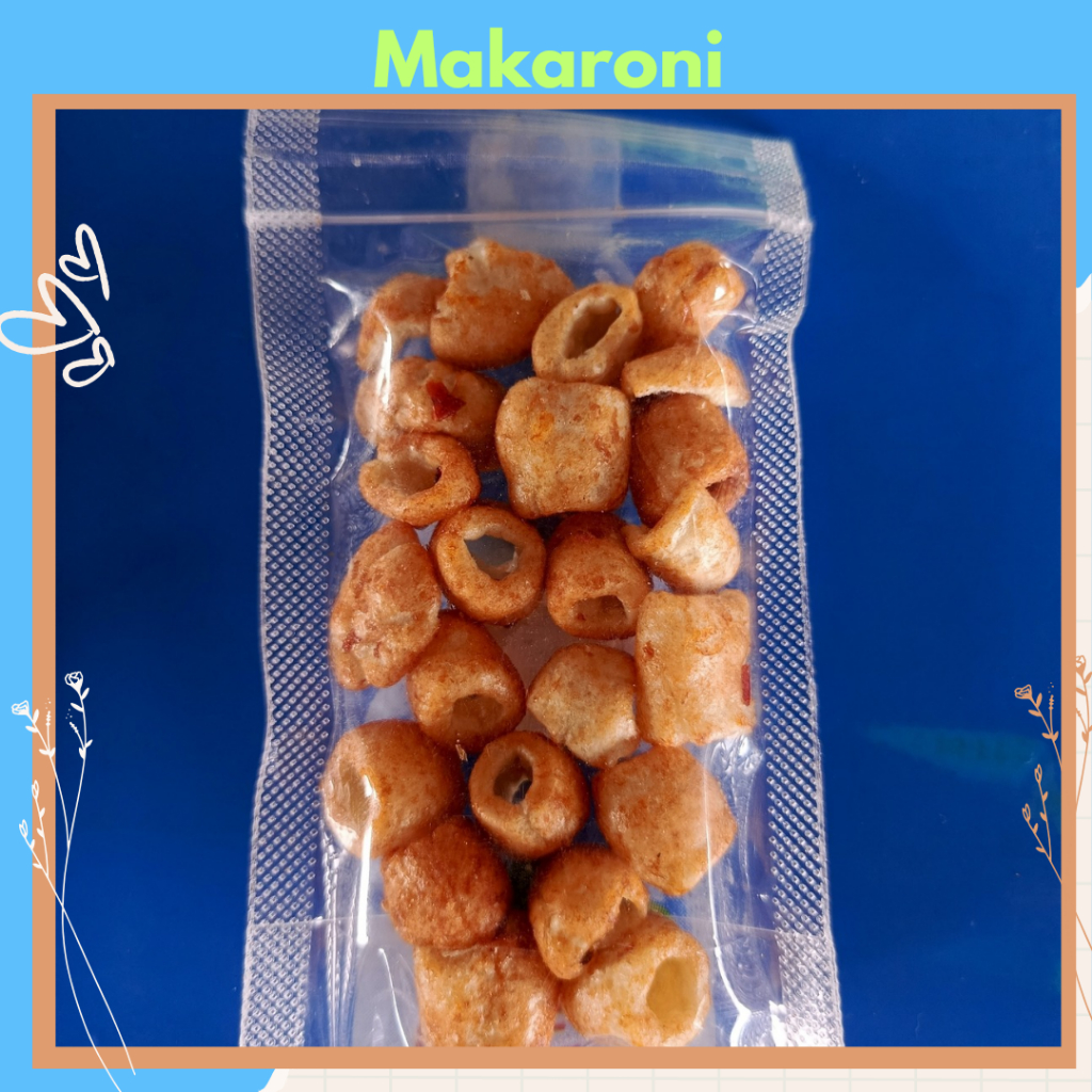 

[BAHARI SNACK] Aneka Snack serba 2000, Macaroni Balado cemilan camilan enak, gurih