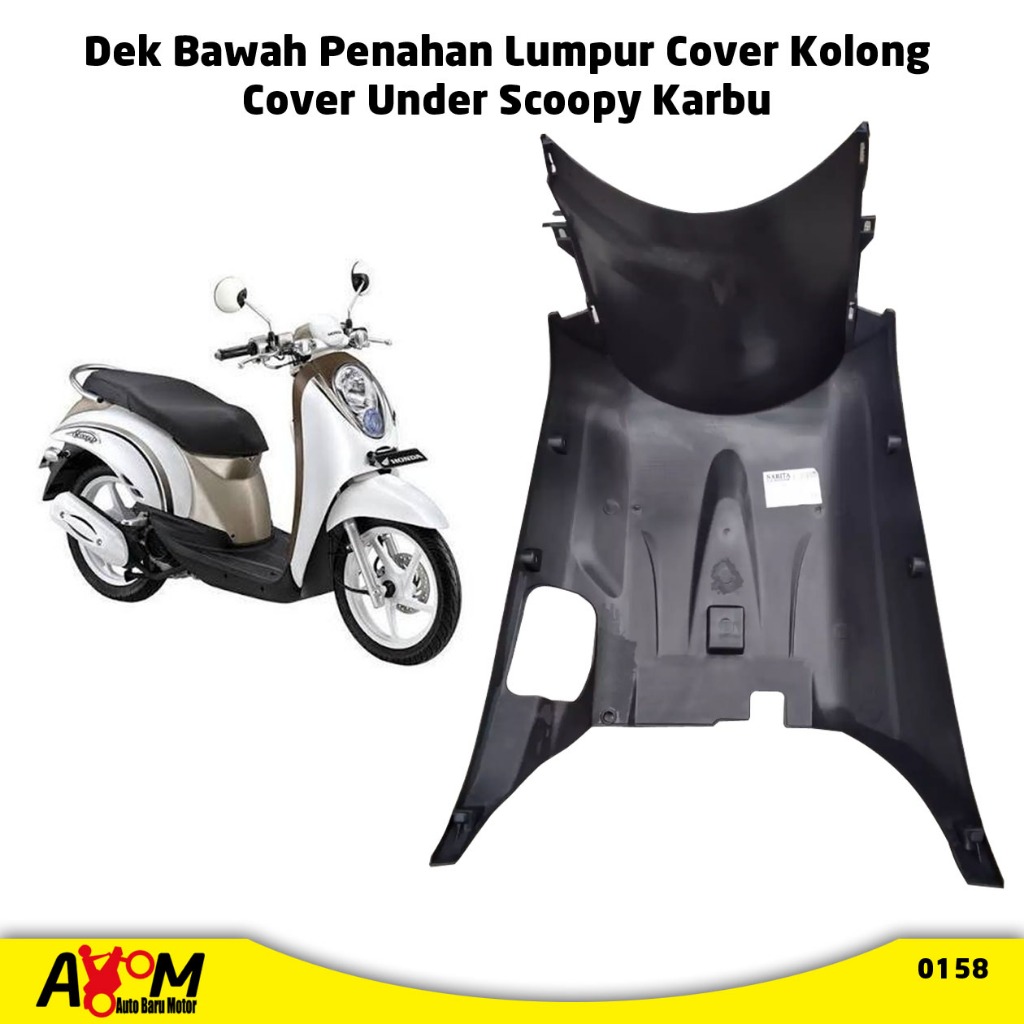 kap lumpur scoopy karbu kap under cover dhek dek merek vr