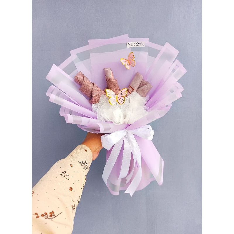 BUKET HIJAB HARI IBU / BUKET HIJAB / BUKET WISUDA