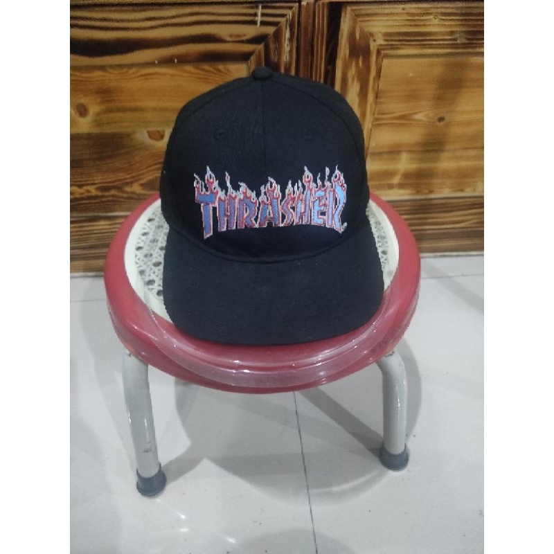 Topi Snapback Thrashers X Marvel (Spiderman) Original