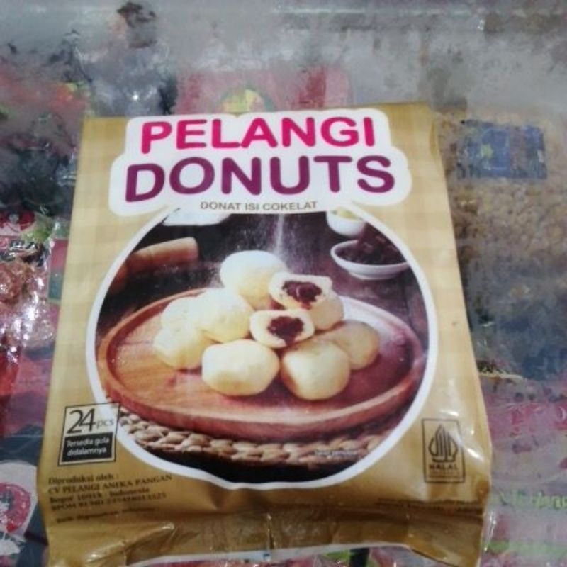 

pelang donat isi coklat 480g