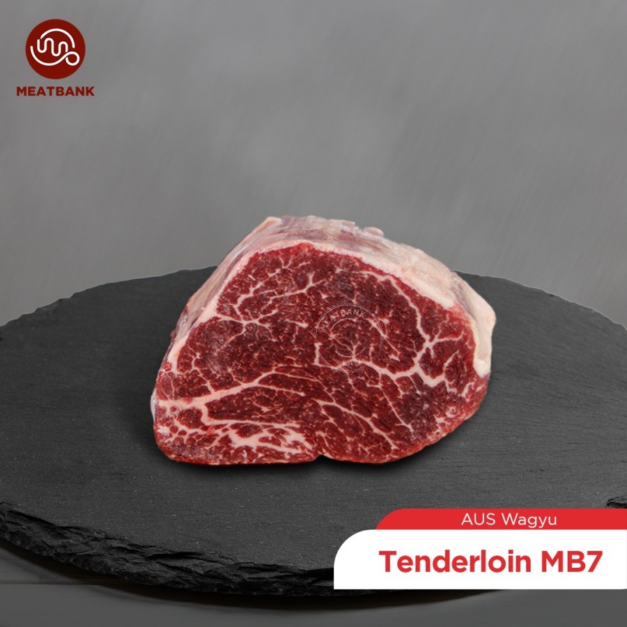 

MEATBANK TENDERLOIN WAGYU MB7 Daging Sapi Aussie Beef BBQ Steak MB 7