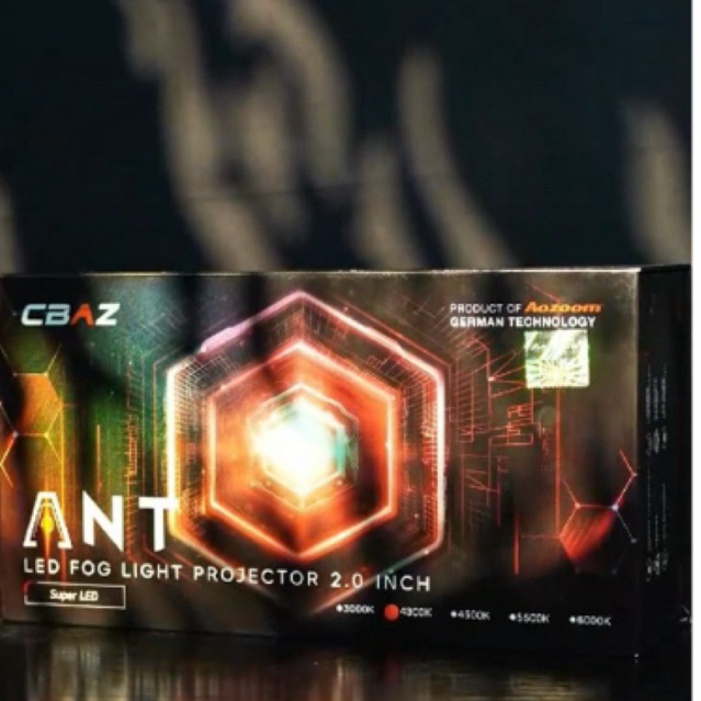 Aozoom ant Foglamp Projector LED 2inch for Zenix / Reborn / Fortuner GR