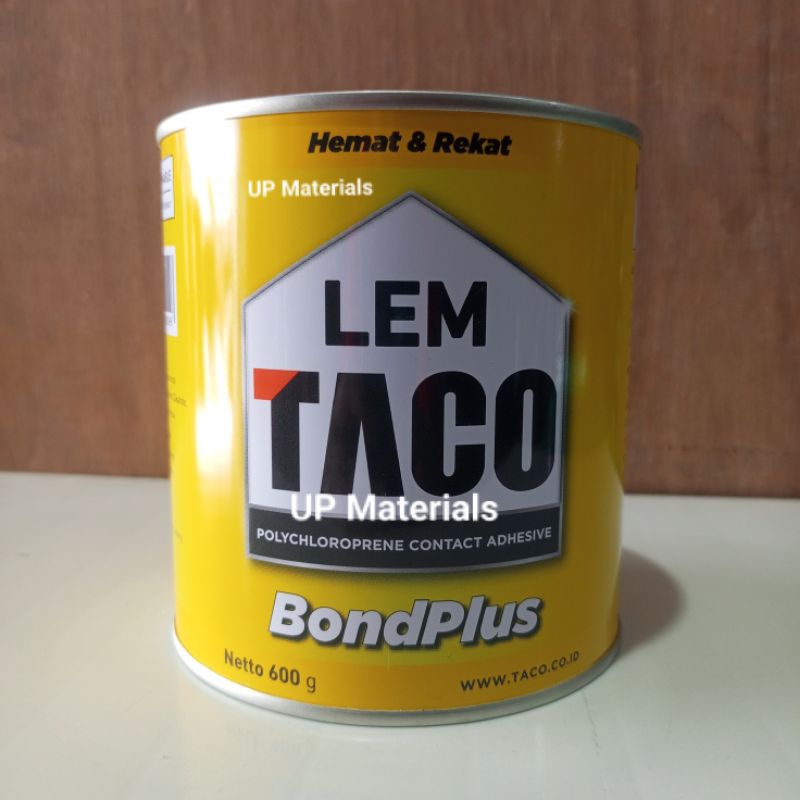 TACO BondPlus Lem Kuning Serbaguna 600 Gram HPL Karpet Kayu Vinyl Bond Plus