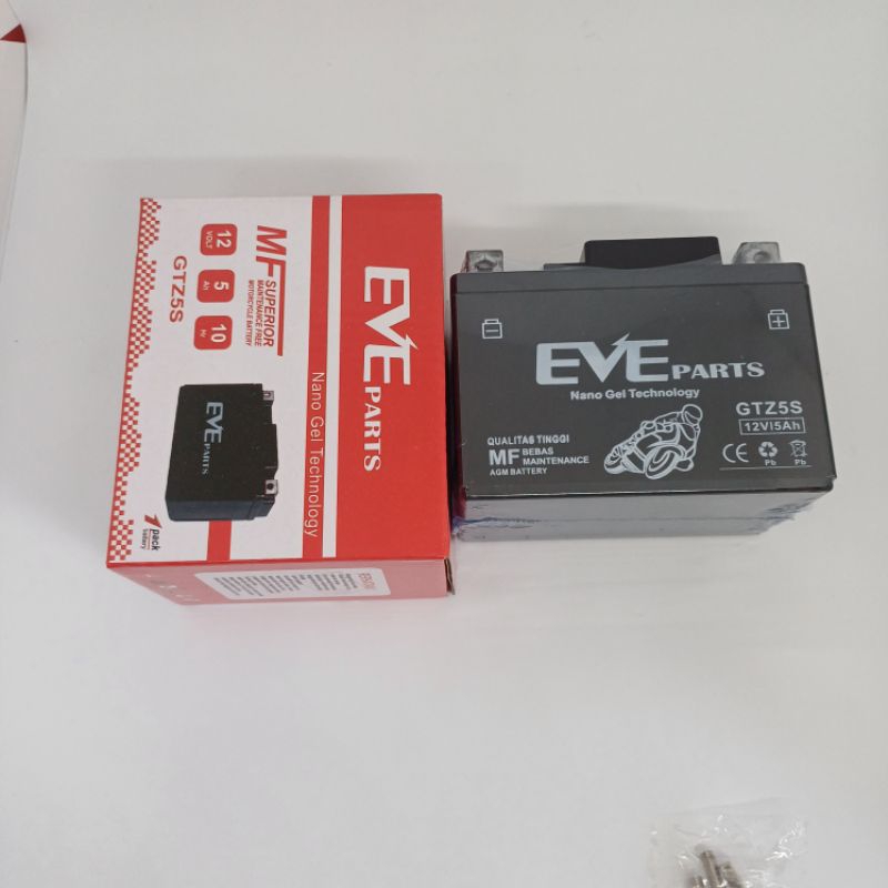 AKI GTZ5S 12V/5Ah (EVE)