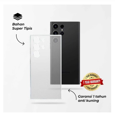 ROXIMURAH -KINGKONG CASE SUPER SLIM FULL BLACK SAMSUNG S24 PLUS & S24 ULTRA&S22 ULTRA
