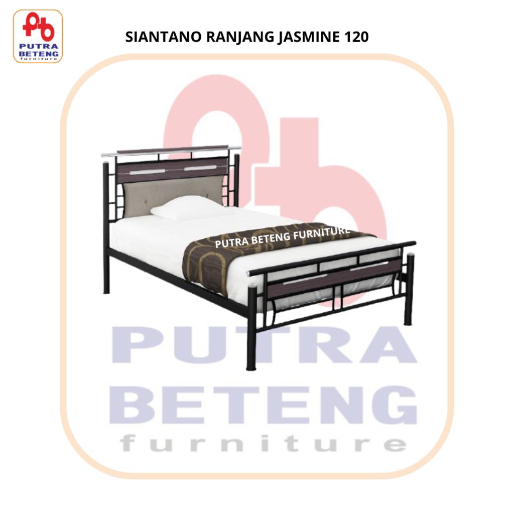 Ranjang Besi Siantano Jasmine 120