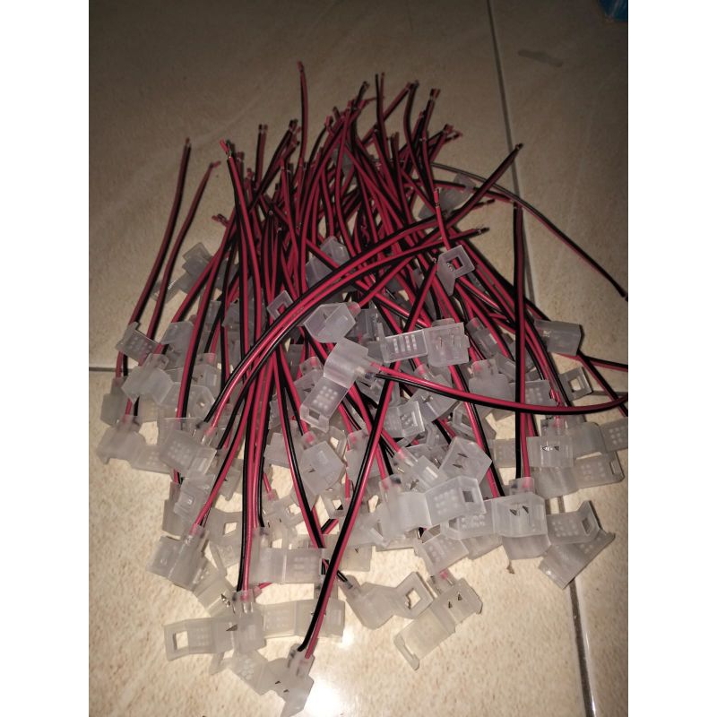 KONEKTOR KABEL NEON FLEX SIGN FLEXIBLE JEPIT 12V /DC TANPA SOLDIER KABEL LISTRIK
