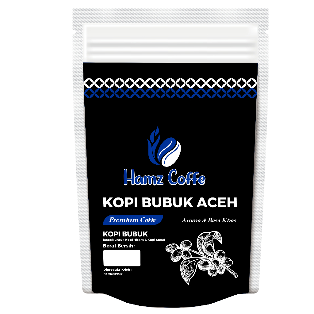 

Hamz Coffee - kopi bubuk aceh premium 500gr