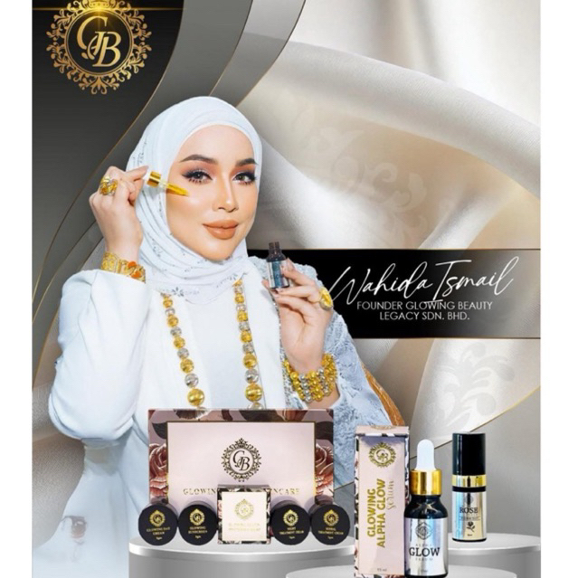 TERMURAH ECER GLOWING NIGHT TREATMENT Glowing Beauty Skincare GB Skincare Wahida Ismail Original Asl
