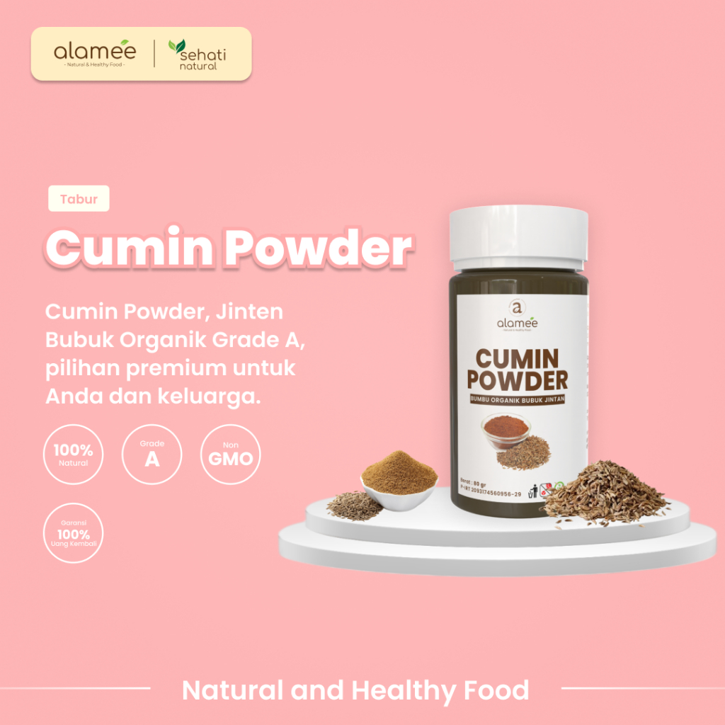 

ALAMEE Bumbu Dapur Jintan Bubuk Cumin Powder Bumbu Dapur Instan Jinten Ground Caraway Rempah Masak