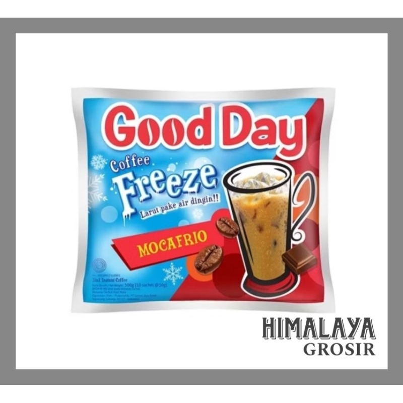 

Good Day Freeze Mocafrio @30 gr Renteng isi 10 sachet