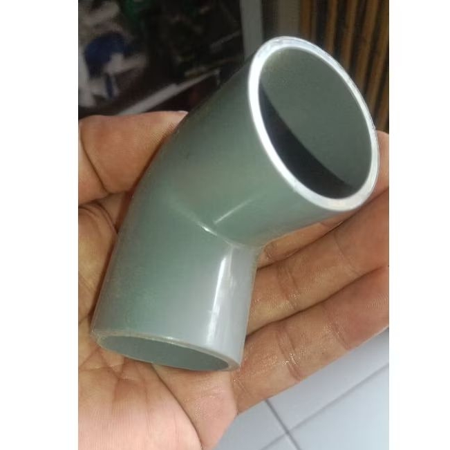 Elbow knee L pipa pvc