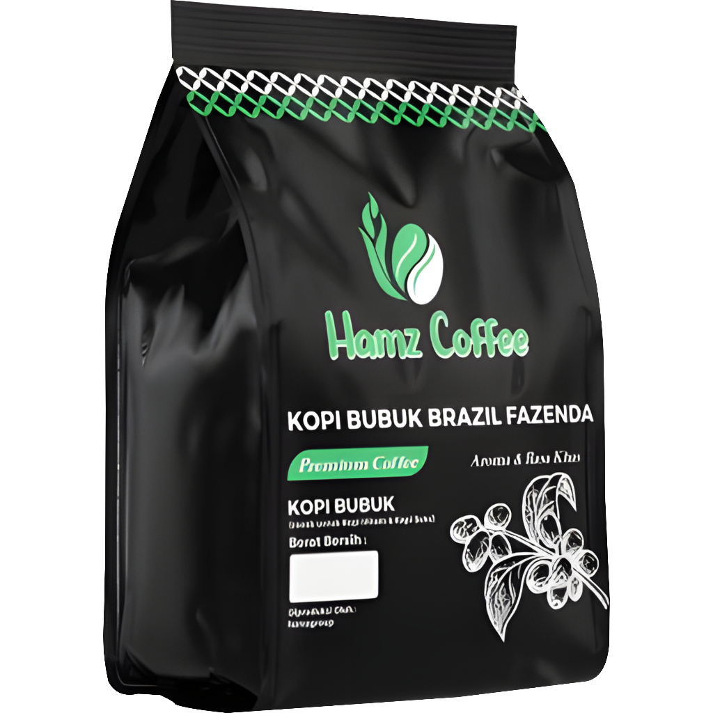 

Hamz Coffee - kopi bubuk brazil fazenda premium 100gr