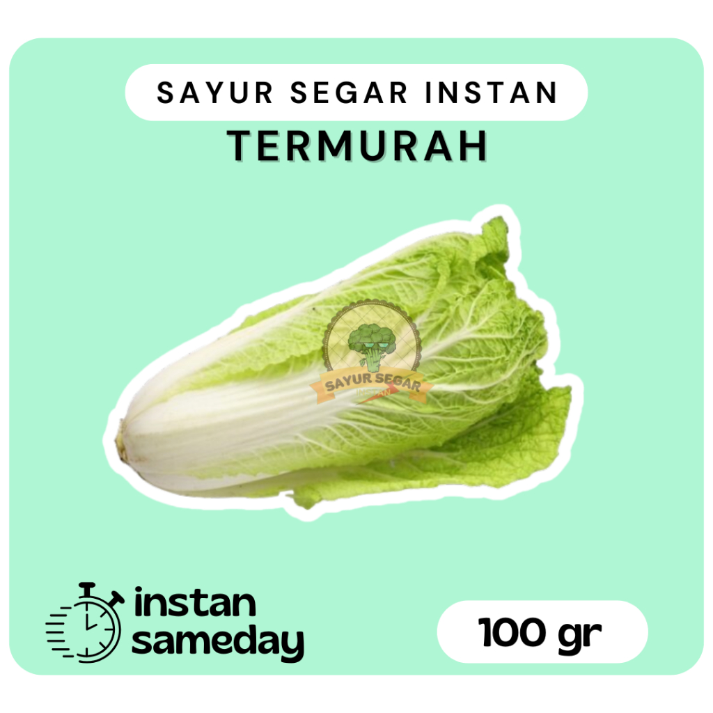 

Sayur Sawi Putih Hemat 100gr