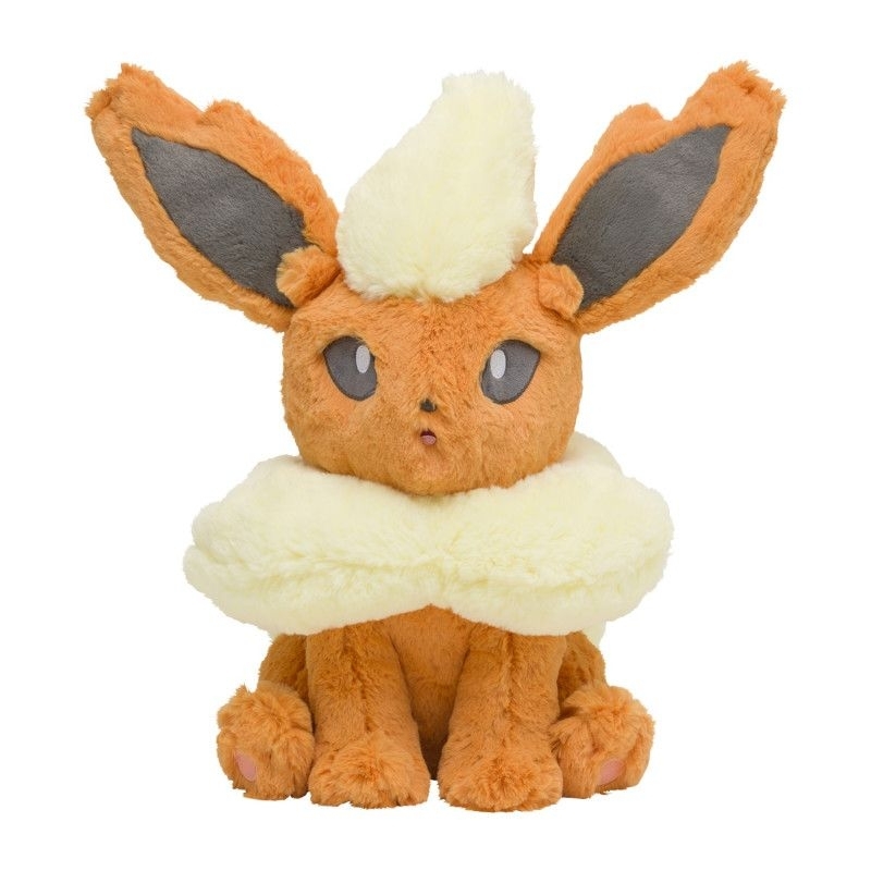Boneka Pokemon Flareon Fuwa Fuwa Plush Original Pokemon Center